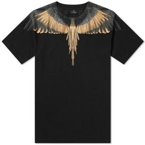 MARCELO BURLON WINGS SHOULDER TEE